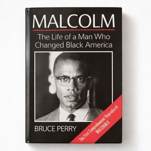 Malcolm X Biography Book by Bruce Perry